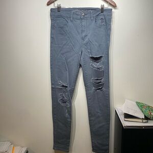 American eagle ripped jeans